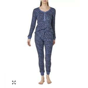 New with Tags! Splendid Navy Leopard Pajama Set